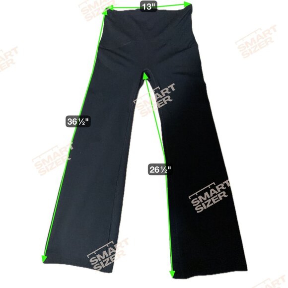 SPANX Booty Boost Yoga Flare Pant Black Sculpting High Rise Stretch Activewear M - Picture 1 of 7